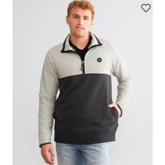 MAVEN Co-OP mens 1/4 zip sweatshirt/jacket, size Medium - Picture 1 of 13